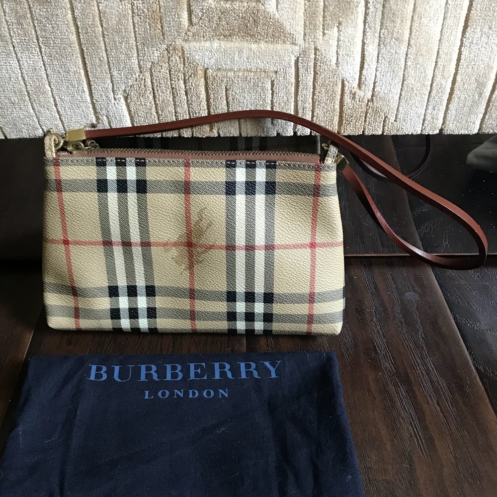 Vintage Burberry Classic Evening Bag/Mini Purse